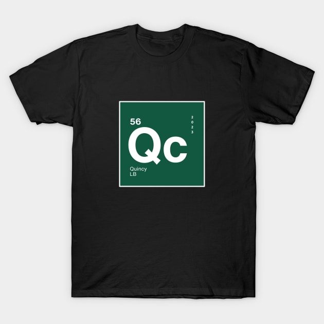 Quincy Williams NY Jets Periodic Table Element T-Shirt by Sleepless in NY